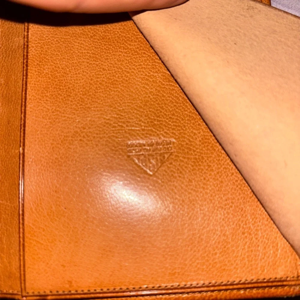 Vintage New Mexican Unisex Bi-Fold WALLET Hand Tooled Genuine Leather Aztec Art - Picture 4 of 11